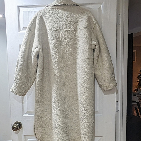 Sold Teddy coat jacket - Picture 5 of 7